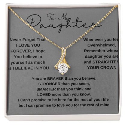 To My Daughter - Alluring Beauty Necklace