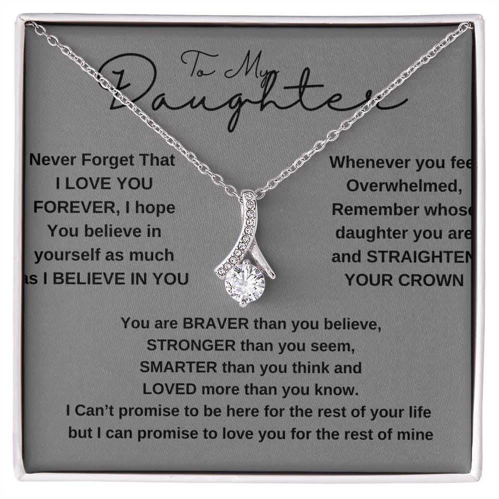 To My Daughter - Alluring Beauty Necklace