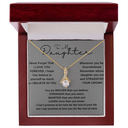 To My Daughter - Alluring Beauty Necklace