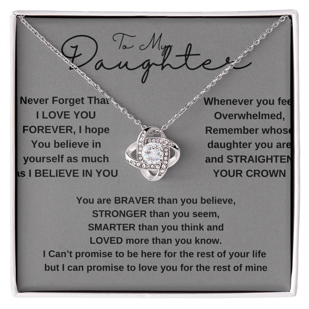 To My Daughter - Love knot