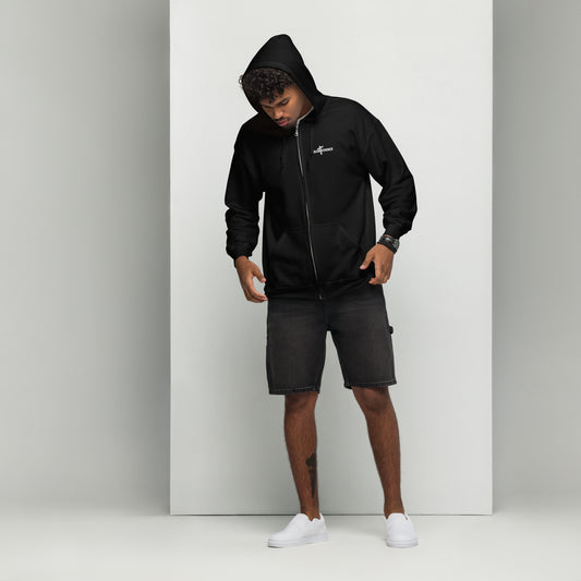 Men heavy blend zip hoodie