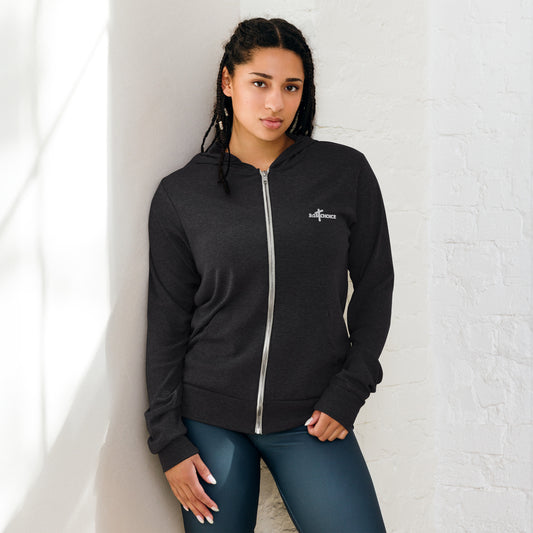 Woman zip hoodie