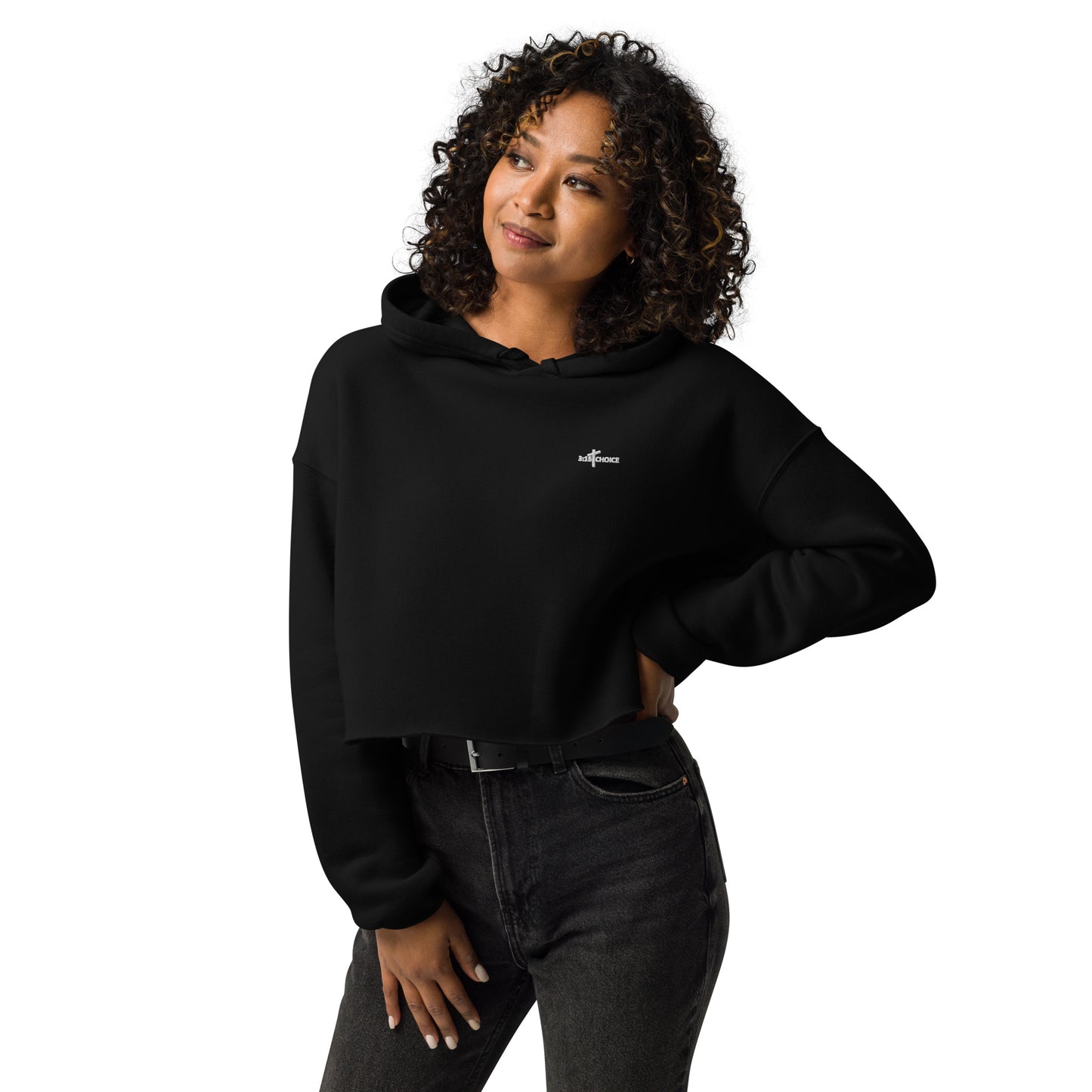 Woman Crop Hoodie